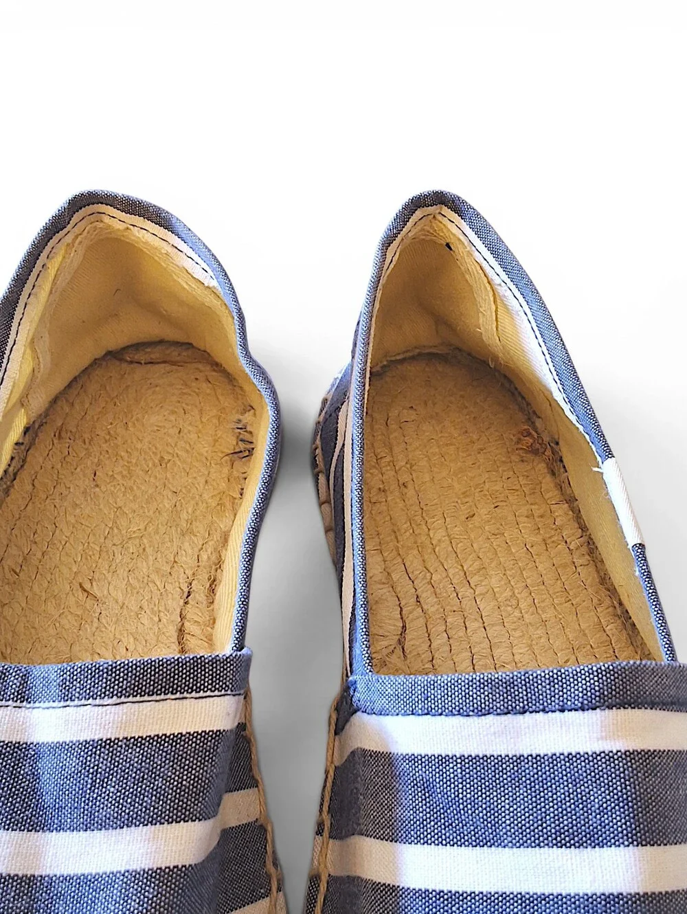Soludos Striped Espadrilles Women’s Size 10 Blue White Slip On Flats